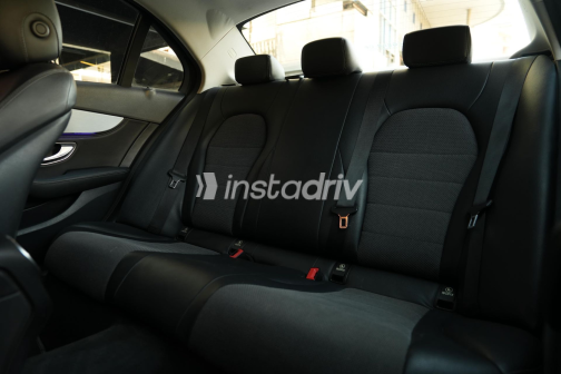 Mercedes C 180 2018 Black Automatic Used for Sale in Heliopolis - 7
