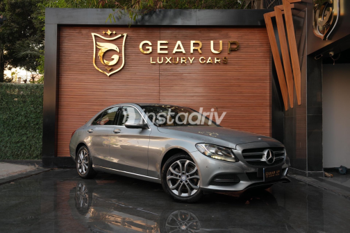 Mercedes C 180 2018 Black Automatic Used for Sale in Heliopolis - 8