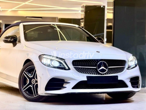 Mercedes C 180 2022 White Automatic Used for Sale in Nasr city - 1