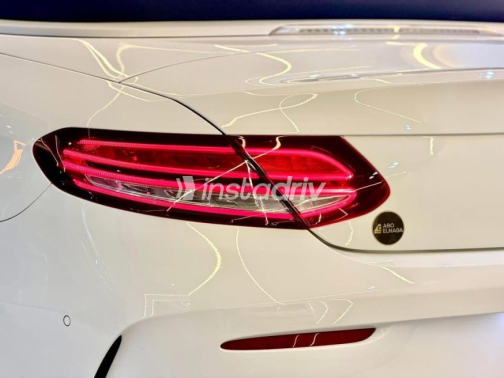 Mercedes C 180 2022 White Automatic Used for Sale in Nasr city - 2