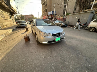هيونداي إلنترا اتش دى 2011 فضي أوتوماتيك مستعملة للبيع في طنطا