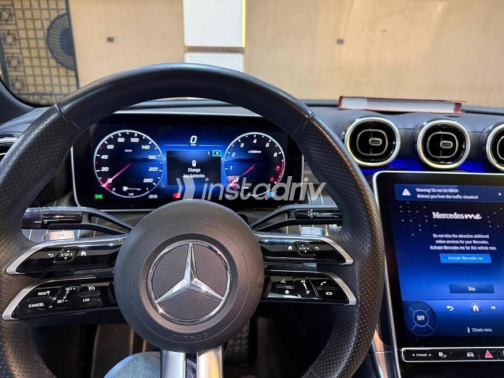 Mercedes C 200 2023 Black Automatic Used for Sale in Cairo - 3