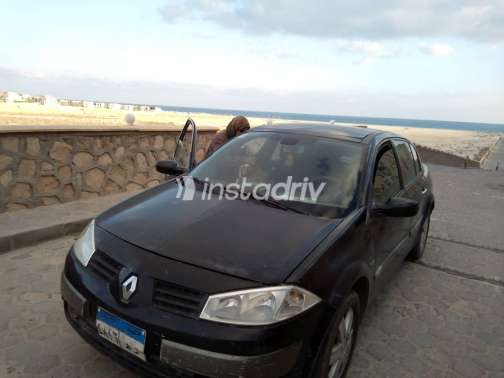 رينو ميجان 2005 أسود أوتوماتيك مستعملة للبيع في الجيزة - 1