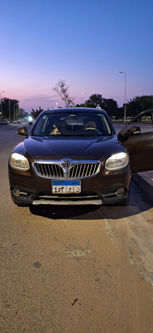 Brilliance V5 2015 Brown Automatic Used for Sale in Cairo