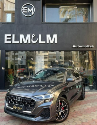 Audi Q8 2024 Gray Automatic Used for Sale in Cairo