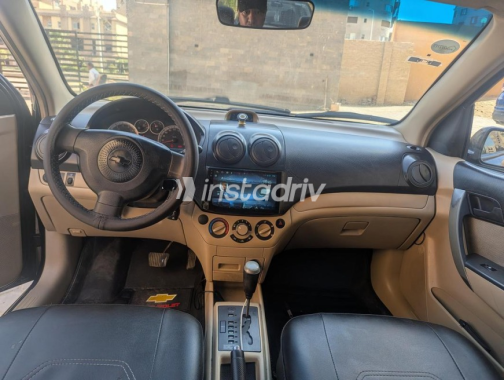 Chevrolet Aveo 2013 Black Automatic Used for Sale in Hadayek October - 2