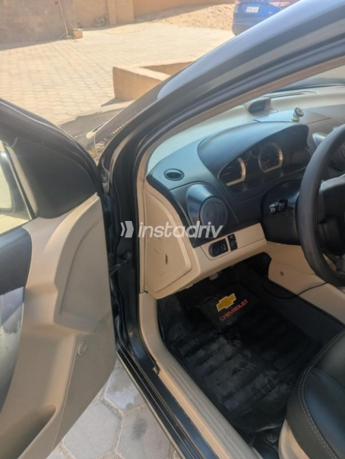 Chevrolet Aveo 2013 Black Automatic Used for Sale in Hadayek October - 4