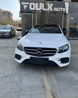 Mercedes E 350 2018 White Automatic Used for Sale in Cairo