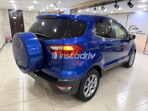 Ford EcoSport 2018 Dark Blue Automatic Used for Sale in Cairo - 3