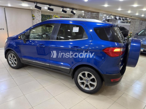 Ford EcoSport 2018 Dark Blue Automatic Used for Sale in Cairo - 4