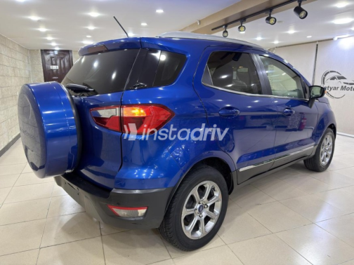 Ford EcoSport 2018 Dark Blue Automatic Used for Sale in Cairo - 6