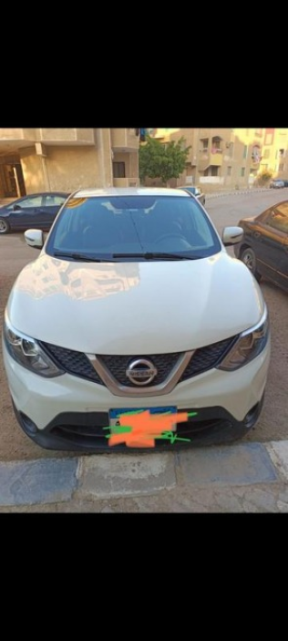 نيسان قشقاي 2015 أبيض أوتوماتيك مستعملة للبيع في القاهرة