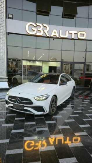 Mercedes C 200 2023 White Automatic Used for Sale in Cairo