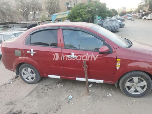 Chevrolet Aveo 2013 Dark Red Manual Used for Sale in Cairo - 1