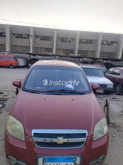 Chevrolet Aveo 2013 Dark Red Manual Used for Sale in Cairo - 4