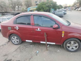 Chevrolet Aveo 2013 Dark Red Manual Used for Sale in Cairo