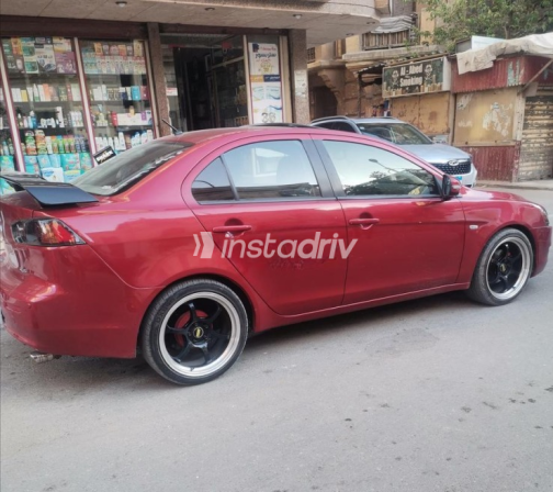 Mitsubishi Lancer EX Shark 2016 Dark Red Automatic Used for Sale in Mansoura - 2