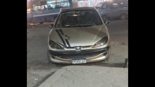 Peugeot 206 2009 Gold Manual Used for Sale in Ain Shams