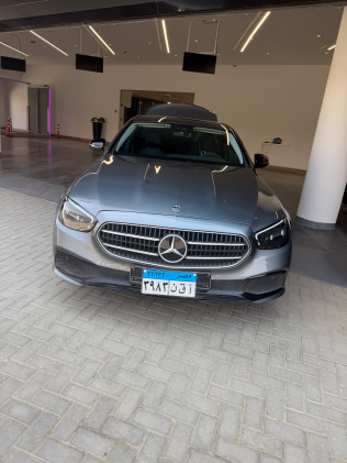 Mercedes E 300 2022 Gray Automatic Used for Sale in Maadi