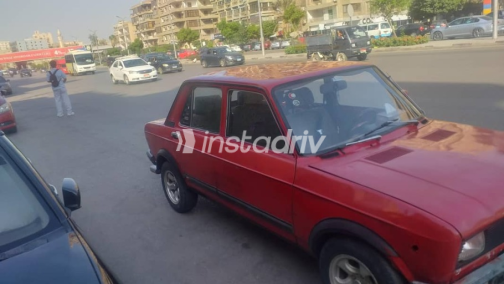 فيات 128 1986 أحمر يدوي مستعملة للبيع في المهندسين - 3