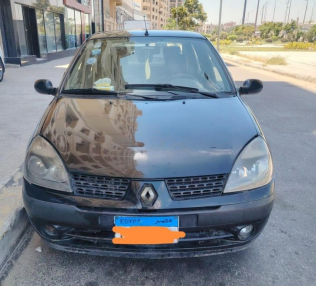 رينو كليو 2005 أسود يدوي مستعملة للبيع في الإسكندرية