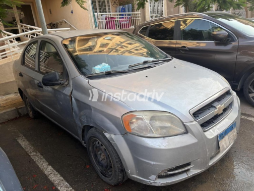 Chevrolet Aveo 2008 Silver Manual Used for Sale in Madinaty - 3