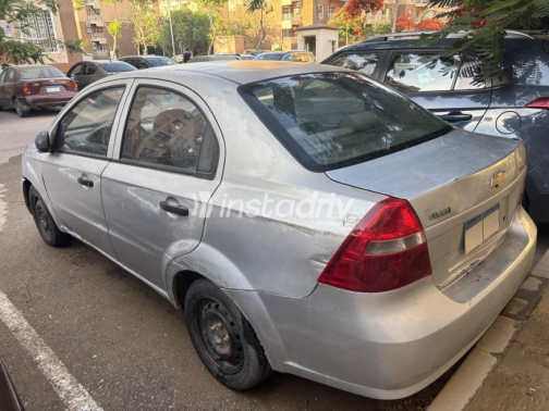 Chevrolet Aveo 2008 Silver Manual Used for Sale in Madinaty - 4