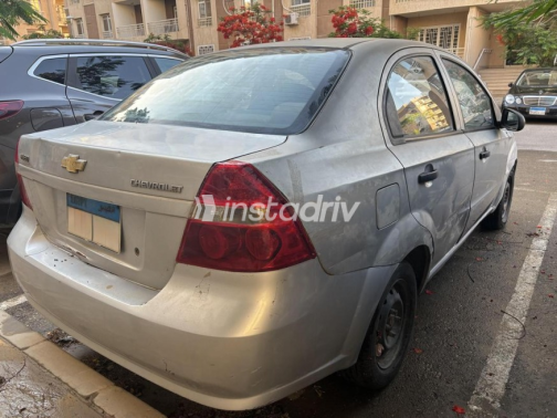 Chevrolet Aveo 2008 Silver Manual Used for Sale in Madinaty - 5