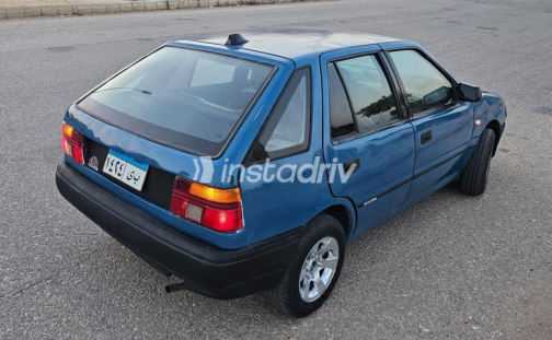 Hyundai Excel 1996 Blue Manual Used for Sale in Hadayek October - 3