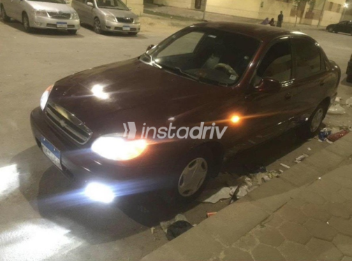 Chevrolet Lanos 2012 Dark Red Manual Used for Sale in Obour City - 7