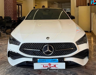Mercedes CLA 200 2025 White Automatic Used for Sale in Nasr city