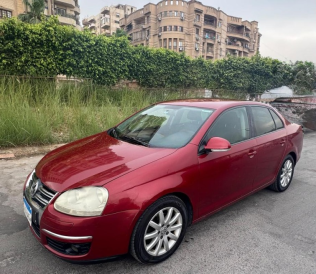 Volkswagen Jetta 2009 Red Automatic Used for Sale in Nasr city