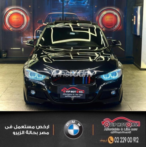 BMW 320 2013 Black Automatic Used for Sale in Cairo - 1