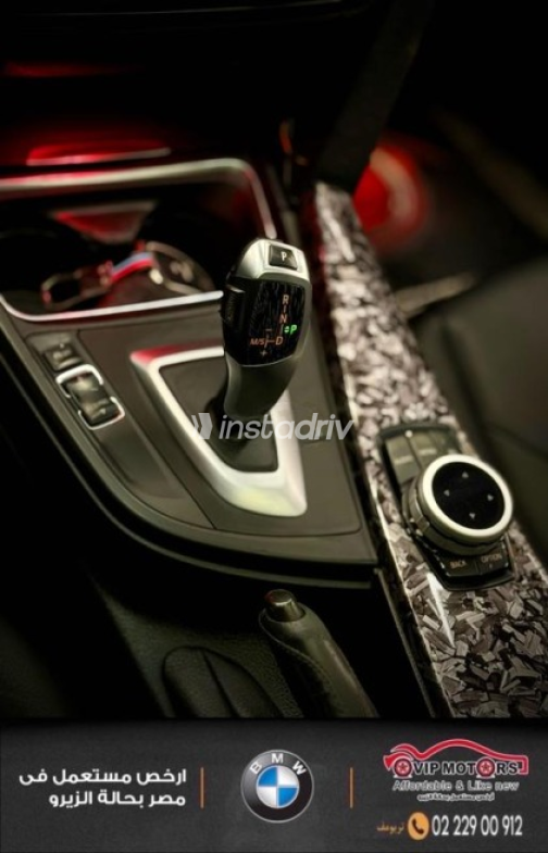 BMW 320 2013 Black Automatic Used for Sale in Cairo - 3