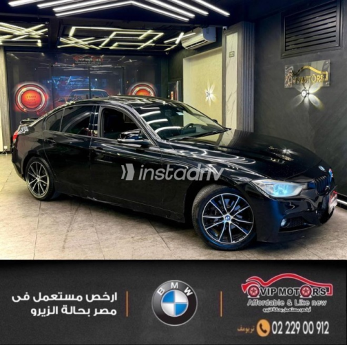 BMW 320 2013 Black Automatic Used for Sale in Cairo - 5
