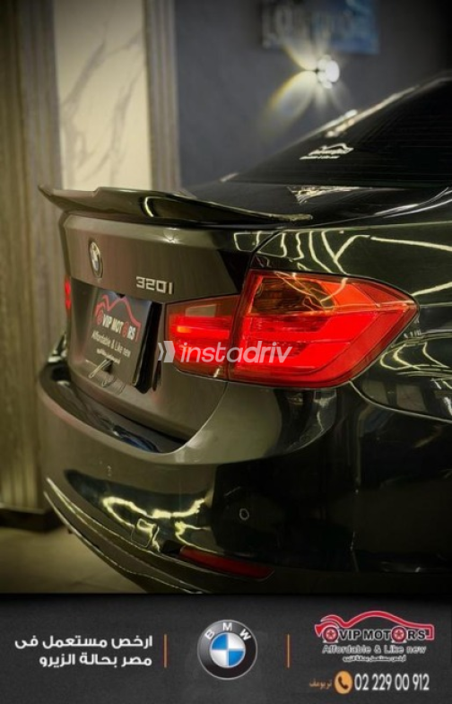 BMW 320 2013 Black Automatic Used for Sale in Cairo - 6