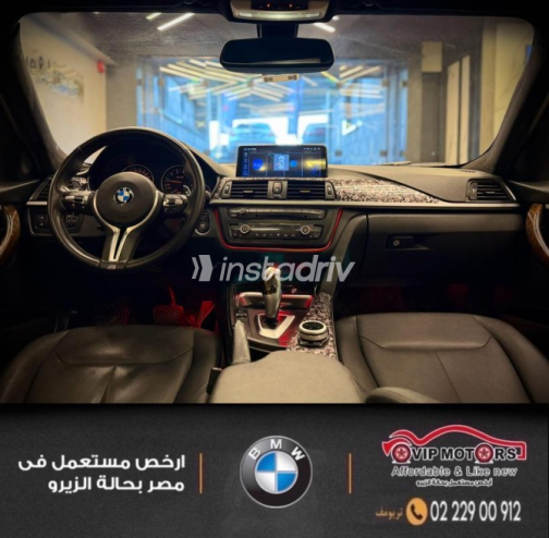 BMW 320 2013 Black Automatic Used for Sale in Cairo - 8