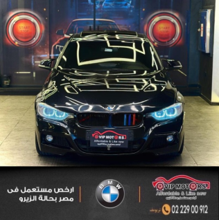 BMW 320 2013 Black Automatic Used for Sale in Cairo
