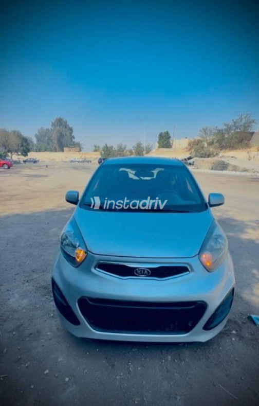 Kia Picanto 2014 Silver Automatic Used for Sale in Sohag - 3