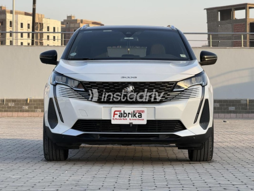Peugeot 3008 2021 White Automatic Used for Sale in Nasr city - 1