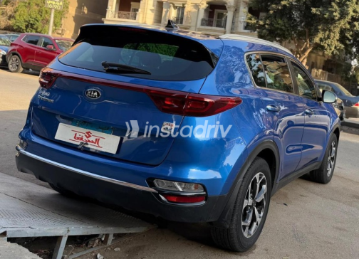 Kia Sportage 2021 Dark Blue Automatic Used for Sale in Nasr city - 2