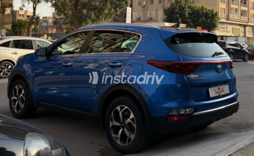 Kia Sportage 2021 Dark Blue Automatic Used for Sale in Nasr city - 8