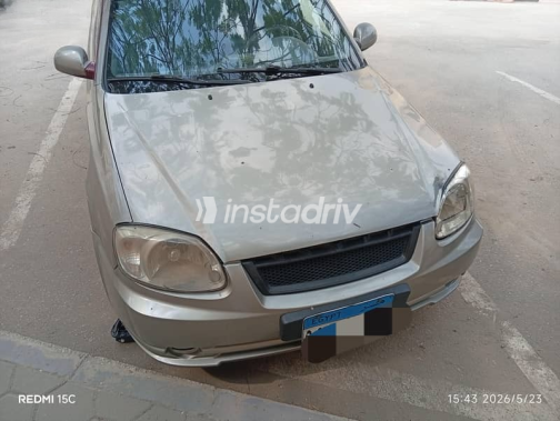 Hyundai Verna 2014 Gray Manual Used for Sale in Tanta - 1