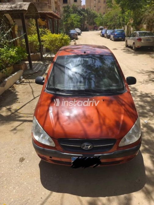 Hyundai Getz 2009 Red Manual Used for Sale in Giza - 1
