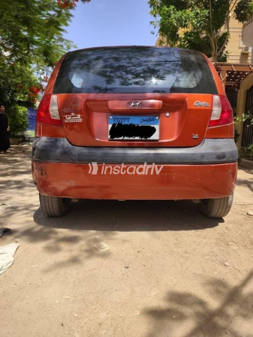 Hyundai Getz 2009 Red Manual Used for Sale in Giza - 2