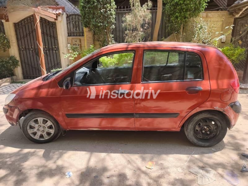 Hyundai Getz 2009 Red Manual Used for Sale in Giza - 3