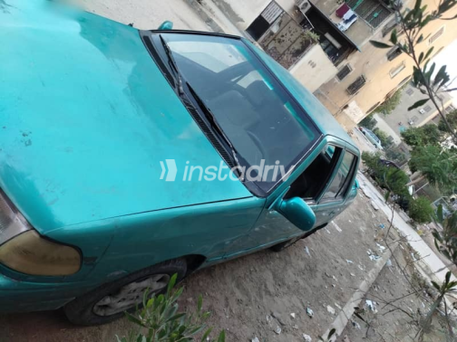 Hyundai Excel 1996 Dark Blue Manual Used for Sale in Cairo - 7