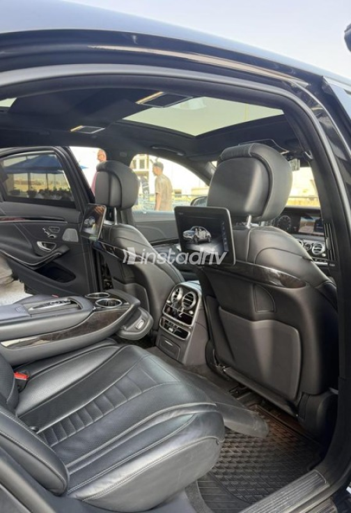 مرسيدس S 450 2020 أسود أوتوماتيك مستعملة للبيع في القاهرة - 5
