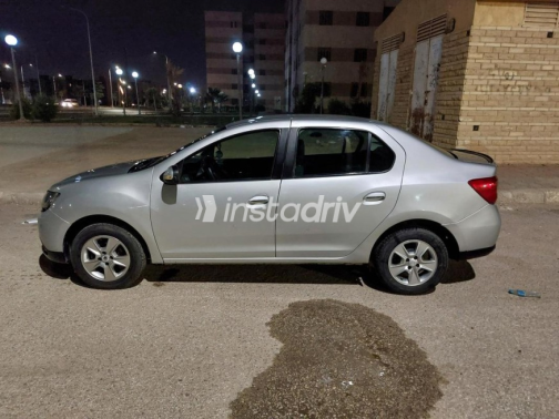 Renault Logan 2016 Gray Automatic Used for Sale in Hadayek October - 2