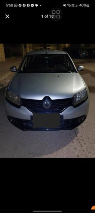 Renault Logan 2016 Gray Automatic Used for Sale in Hadayek October